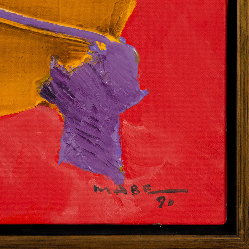 Manabu Mabe, Reisepoesie, 1990, oil on canvas, Caviar20