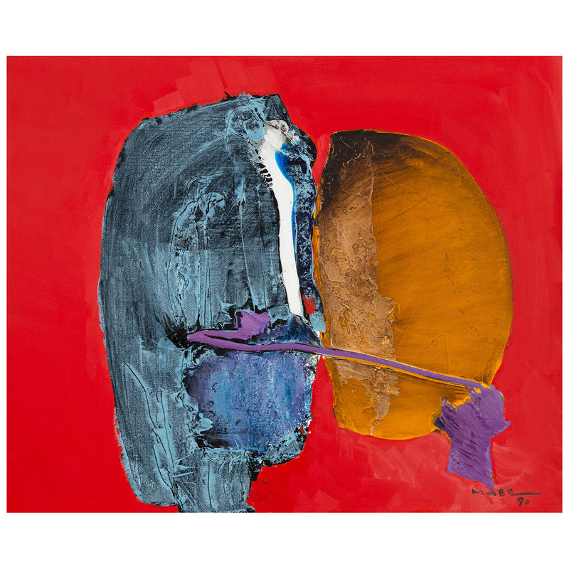 Manabu Mabe, Reisepoesie, 1990, oil on canvasManabu Mabe, Reisepoesie, 1990, oil on canvas, Caviar20