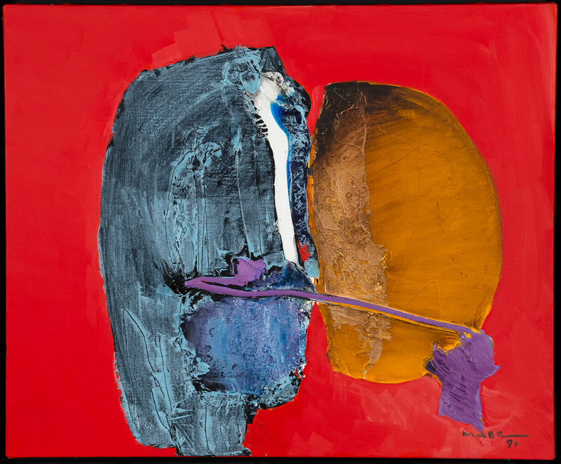 Manabu Mabe, Reisepoesie, 1990, oil on canvas, Caviar20