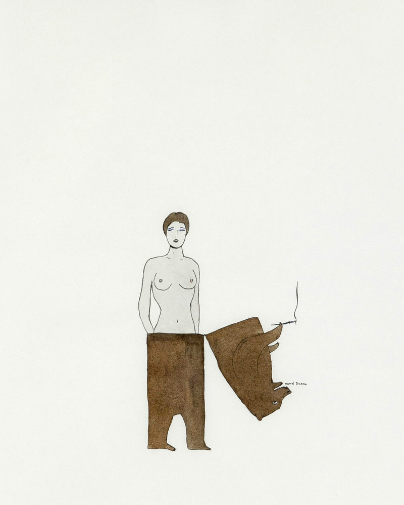 Marcel Dzama drawing Caviar20