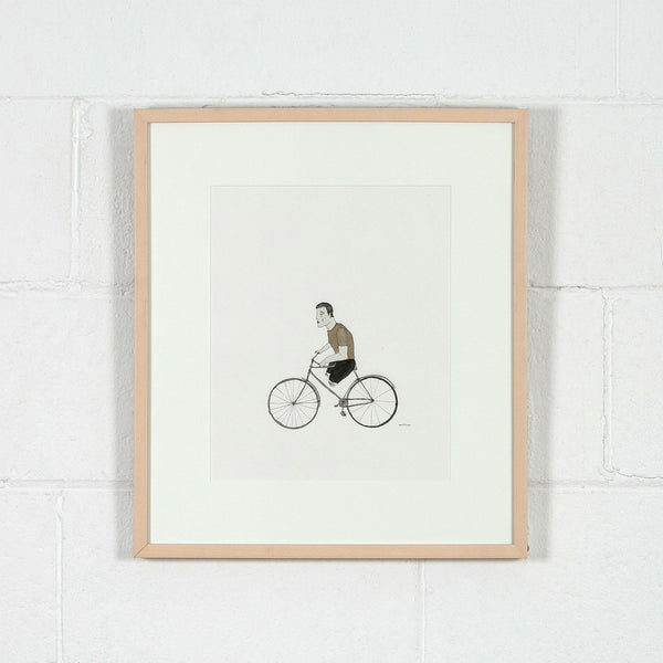 Marcel Dzama caviar20 drawing cyclist 