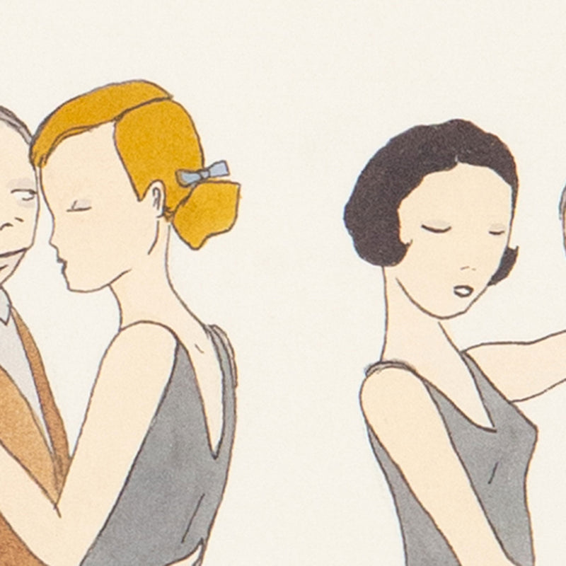 Marcel Dzama, Dance Date, Watercolor, 2001, Caviar20