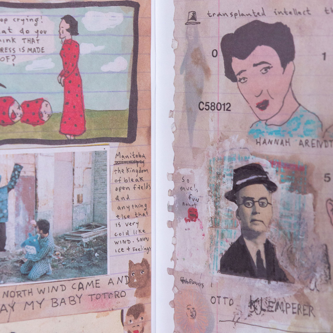 MARCEL DZAMA “MASKED PERFORMER” NOTEBOOK, 2007 – Caviar20