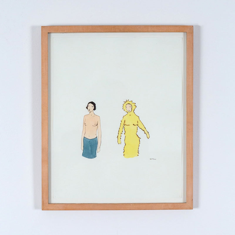 Marcel Dzama, New Look, Ink and Watercolour, 2000, Caviar20
