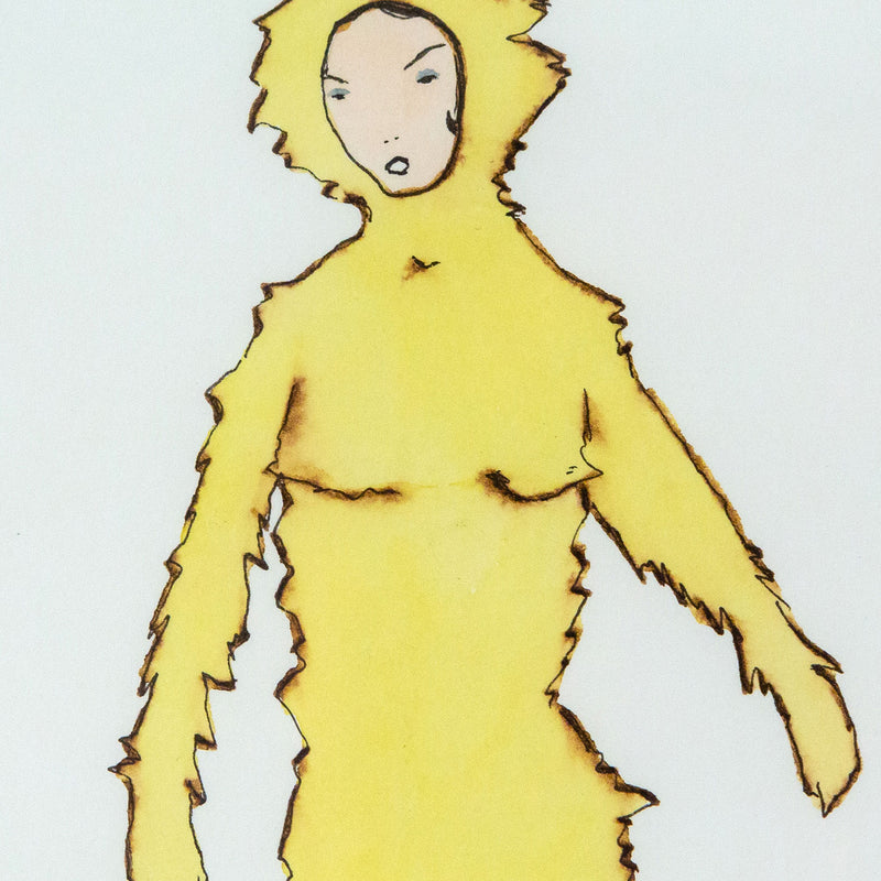 Marcel Dzama, New Look, Ink and Watercolour, 2000, Caviar20
