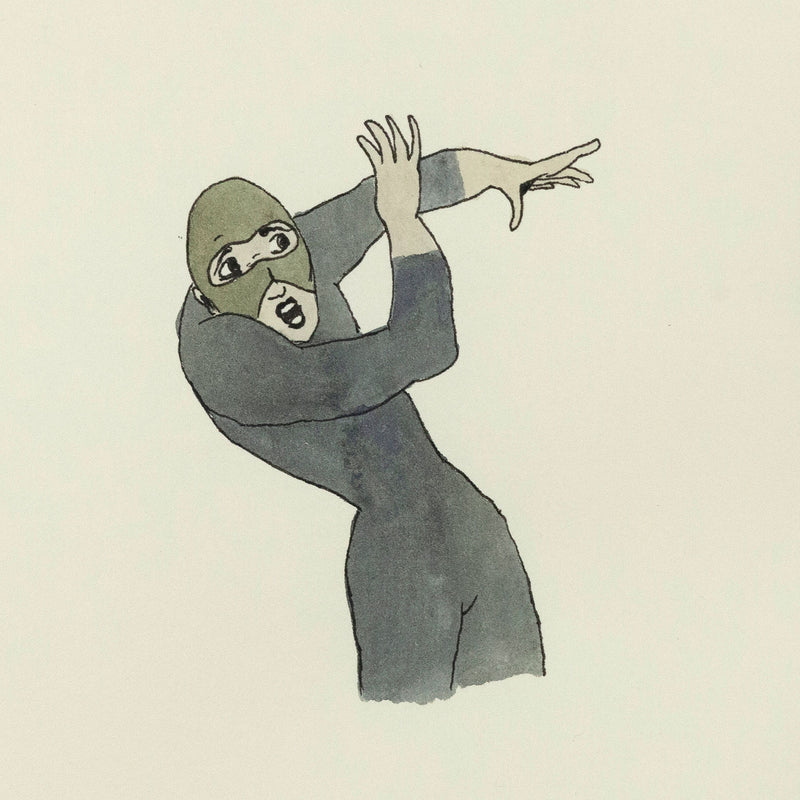 Marcel Dzama watercolor Caviar20