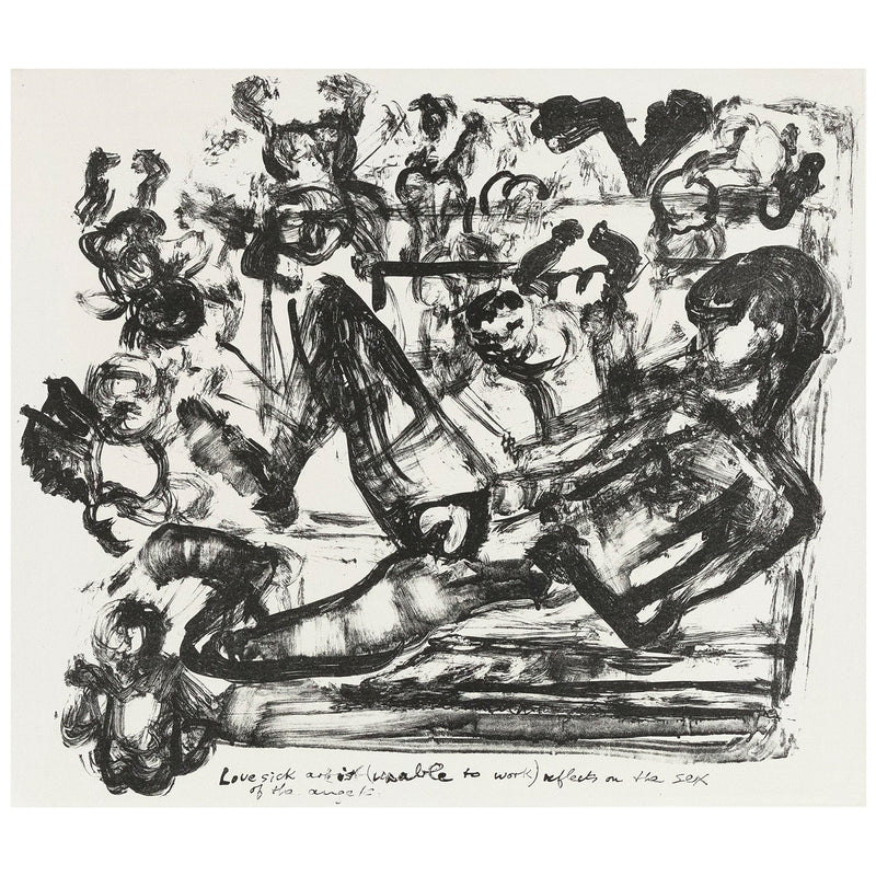 Marlene Dumas Lovesick artist reflects on the sex of the angels 1989
