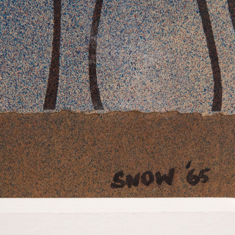 MICHAEL SNOW "WALKING WOMAN FOLDAGE" MIXED MEDIA, 1965