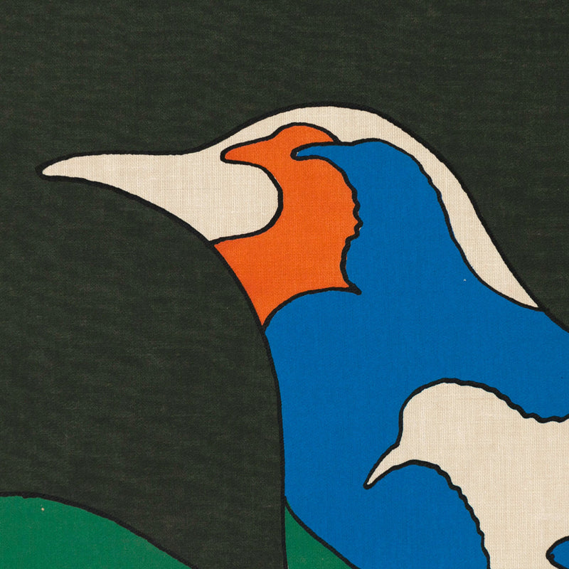 MILTON GLASER "BIRDS" SILKSCREEN, 1965