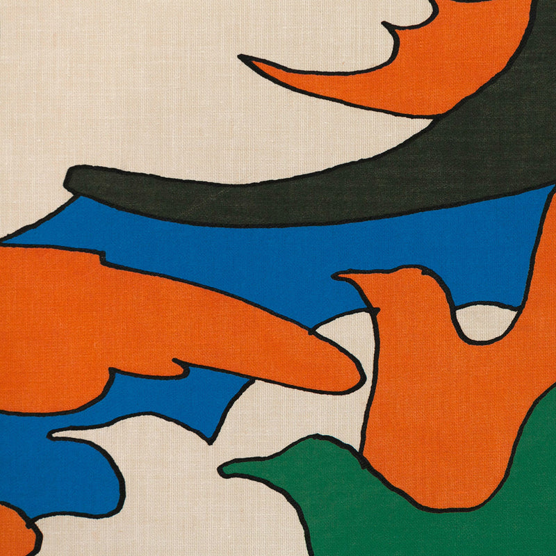 MILTON GLASER "BIRDS" SILKSCREEN, 1965