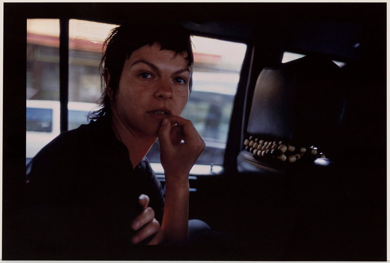 Caviar20 Nan Goldin Valerie in the Taxi 