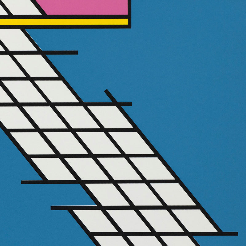 Nicholas Krushenick, Tail Gate, serigraph, 1978, prints, Caviar20