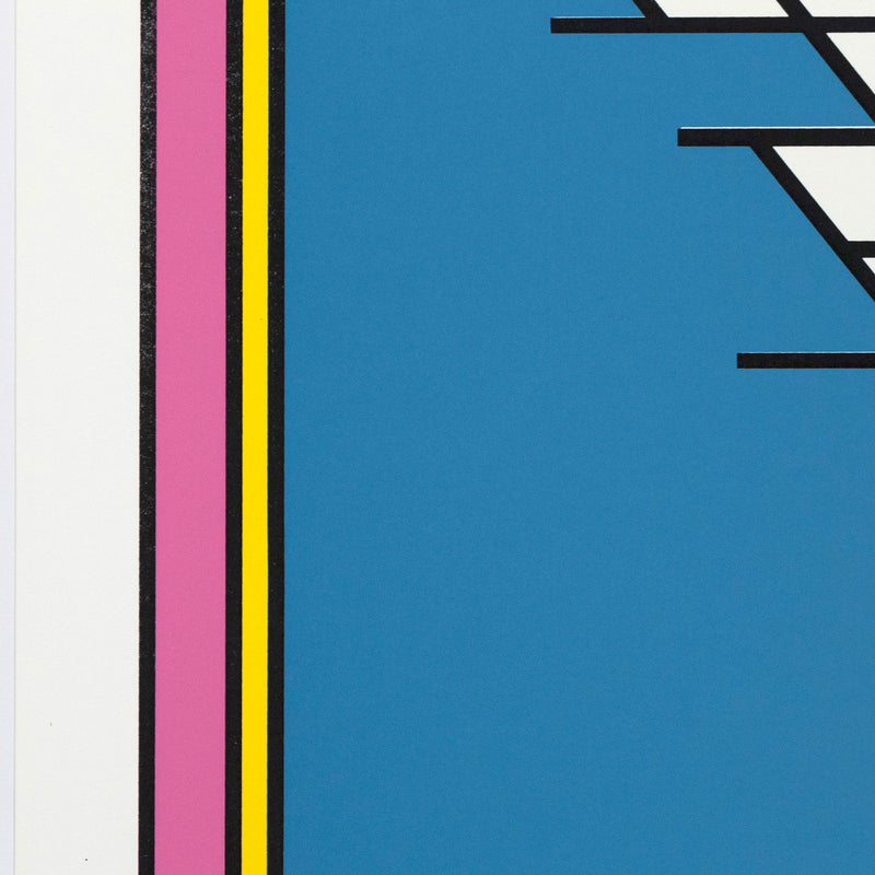 Nicholas Krushenick, Tail Gate, serigraph, 1978, prints, Caviar20