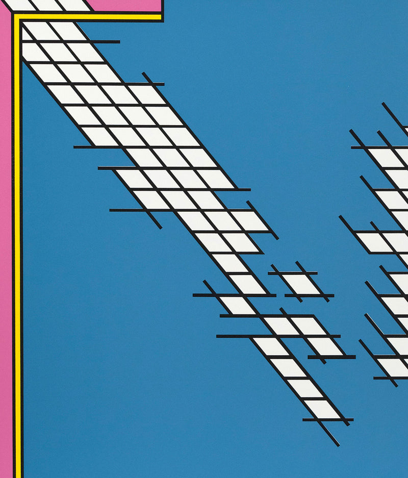 Nicholas Krushenick, Tail Gate, serigraph, 1978, prints, Caviar20