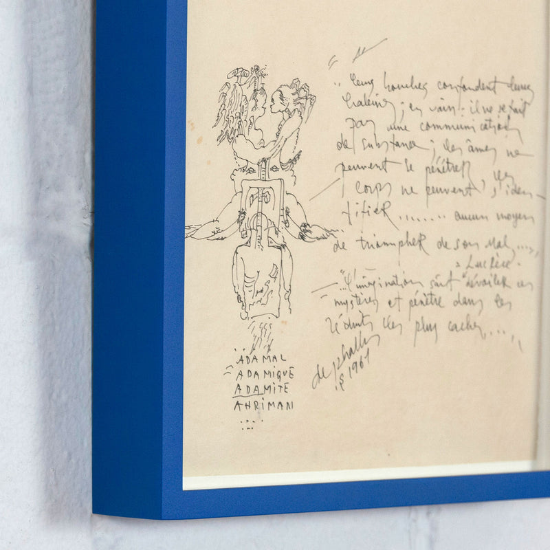 Niki de Saint Phalle two drawings 1967