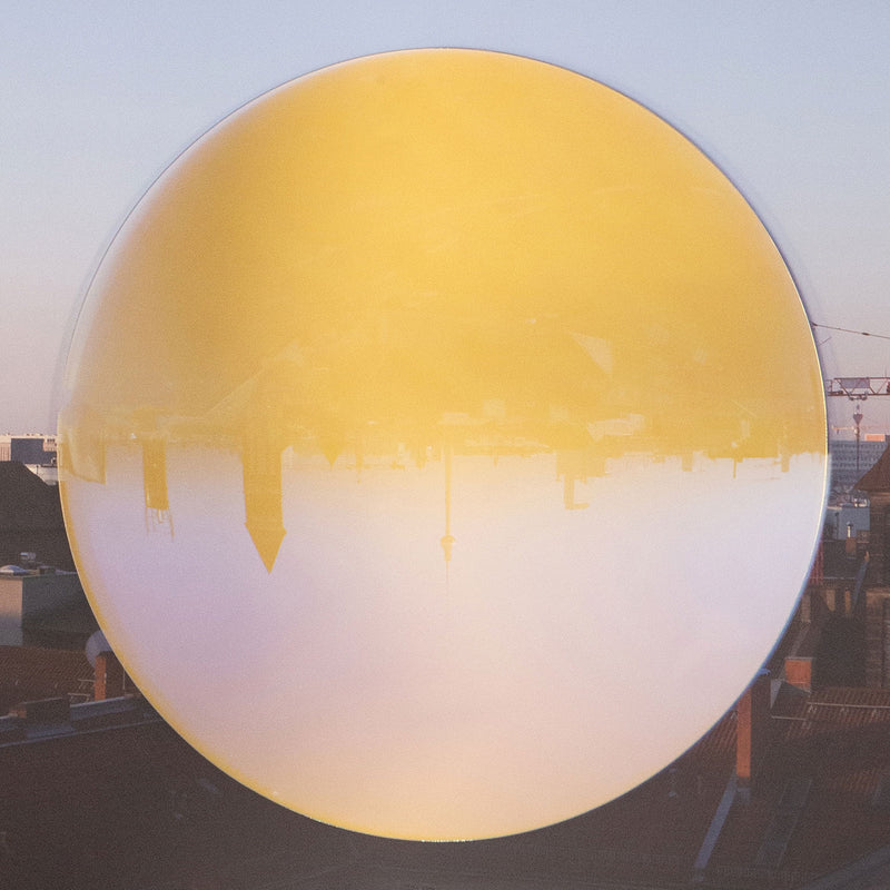 Olafur Eliasson, original art Caviar20 Toronto Art Gallery, "Your Reversed Berlin"  2016  Color-print on Fuji crystal archive II paper (matte)  Mounted on dibond, color-effect filter glass  From an edition of 40  34"H 34"W (work)  5.5"H 35.5"W (framed)  Very good condition.  Published by Canadian Friends of the Israel Museum in consortium with Benefit Print Project.