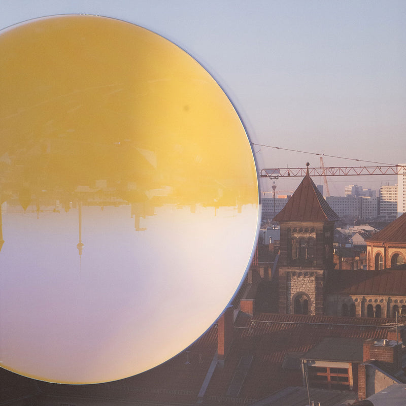 Olafur Eliasson, original art Caviar20 Toronto Art Gallery, "Your Reversed Berlin"  2016  Color-print on Fuji crystal archive II paper (matte)  Mounted on dibond, color-effect filter glass  From an edition of 40  34"H 34"W (work)  5.5"H 35.5"W (framed)  Very good condition.  Published by Canadian Friends of the Israel Museum in consortium with Benefit Print Project.