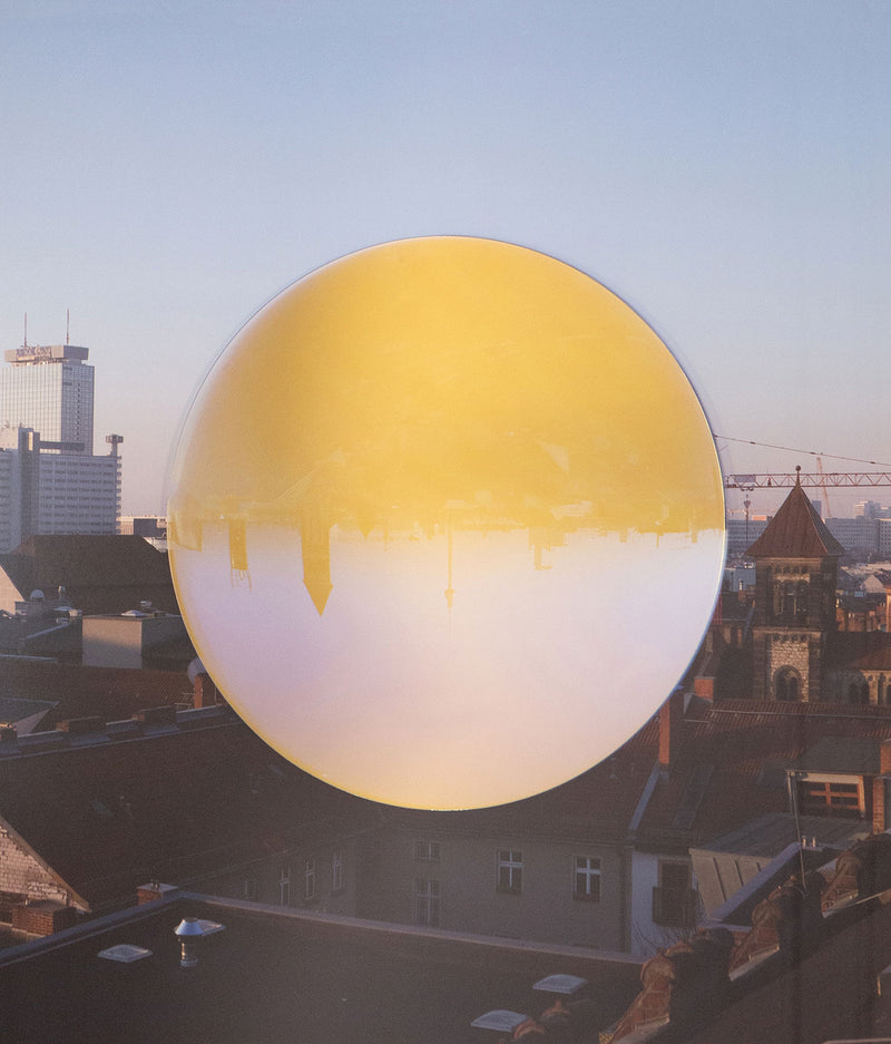 Olafur Eliasson, original art Caviar20 Toronto Art Gallery, "Your Reversed Berlin"  2016  Color-print on Fuji crystal archive II paper (matte)  Mounted on dibond, color-effect filter glass  From an edition of 40  34"H 34"W (work)  5.5"H 35.5"W (framed)  Very good condition.  Published by Canadian Friends of the Israel Museum in consortium with Benefit Print Project.