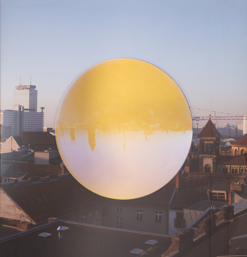 Olafur Eliasson, original art Caviar20 Toronto Art Gallery, "Your Reversed Berlin"  2016  Color-print on Fuji crystal archive II paper (matte)  Mounted on dibond, color-effect filter glass  From an edition of 40  34"H 34"W (work)  5.5"H 35.5"W (framed)  Very good condition.  Published by Canadian Friends of the Israel Museum in consortium with Benefit Print Project.