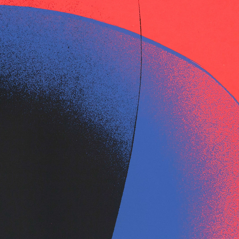 OTTO PIENE "COMPOSITION" SCREENPRINT, 1969