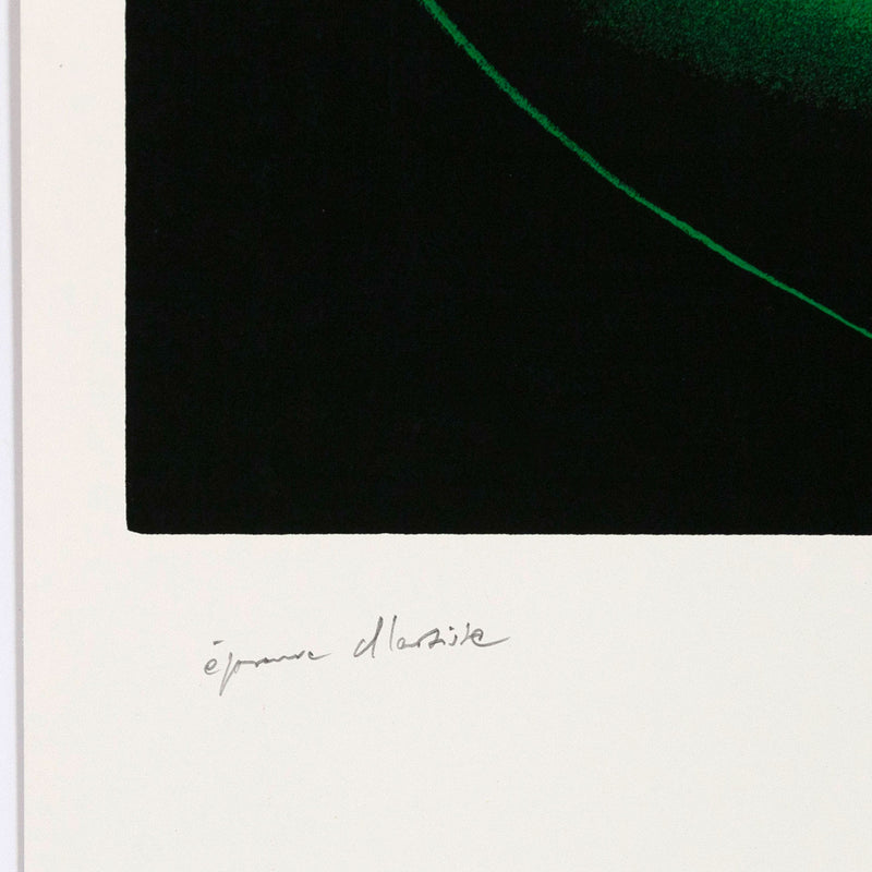 OTTO PIENE "COMPOSITION 1" SCREENPRINT, 1969