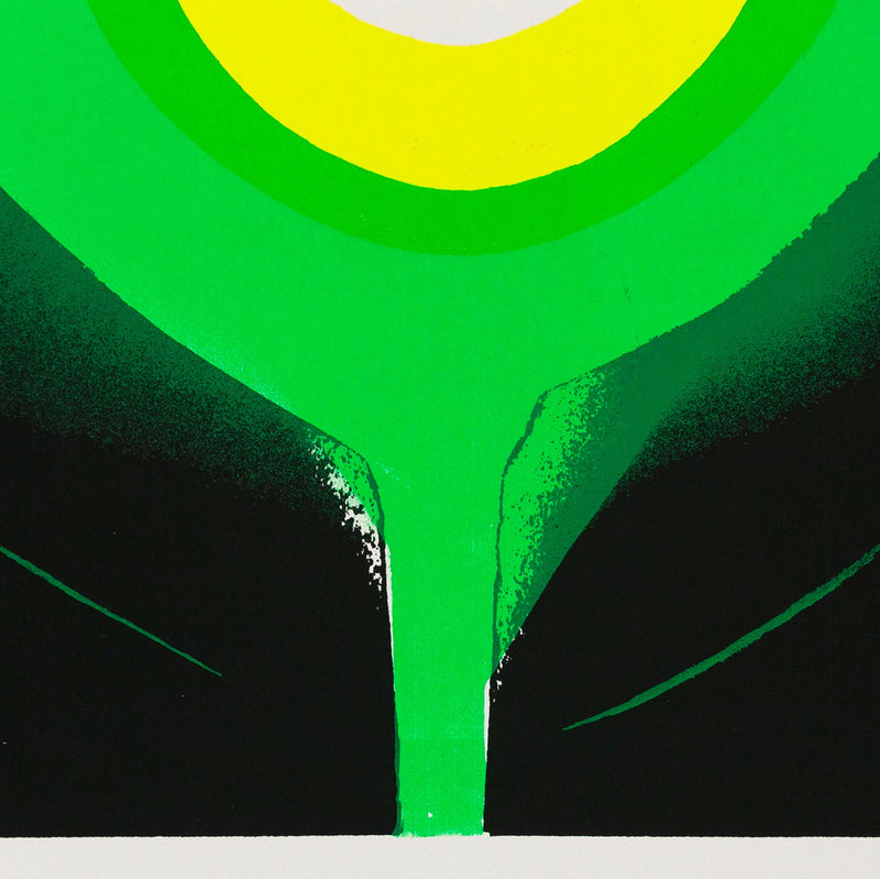 OTTO PIENE "COMPOSITION 1" SCREENPRINT, 1969