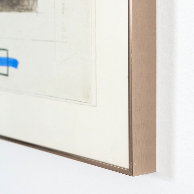 Pat Steir, Large Line, Etching, 1967, Caviar20, Toronto Gallery