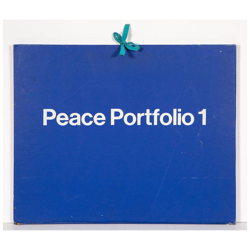 ROBERT MOTHERWELL "PEACE PORTFOLIO" LITHOGRAPH, 1970