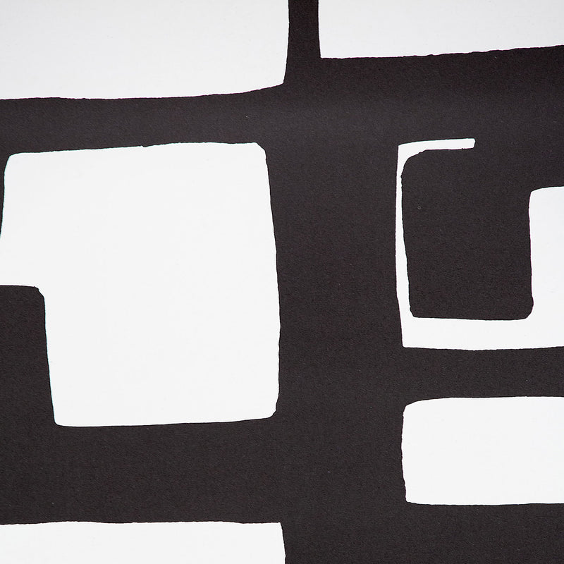 Ibram Lassaw "Peace" (from the Peace Portfolio I), 1970. Silkscreen. A pioneer of abstract sculpture, Lassaw is celebrated for his distinct use of negative space, creating intricate maze-like compositions that seemingly defy gravity.