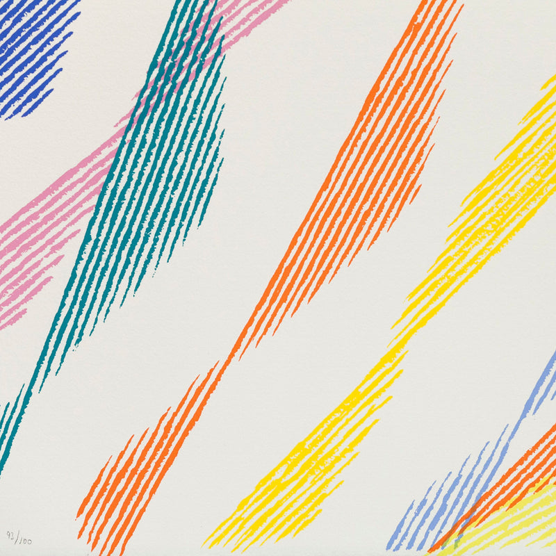 PIERO DORAZIO "KINDERSTERN" SCREENPRINT, 1989