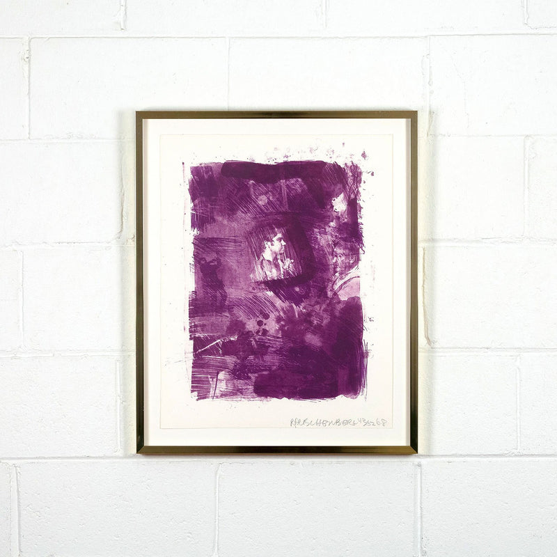 Robert Rauschenberg Flowers Re-run print Caviar20