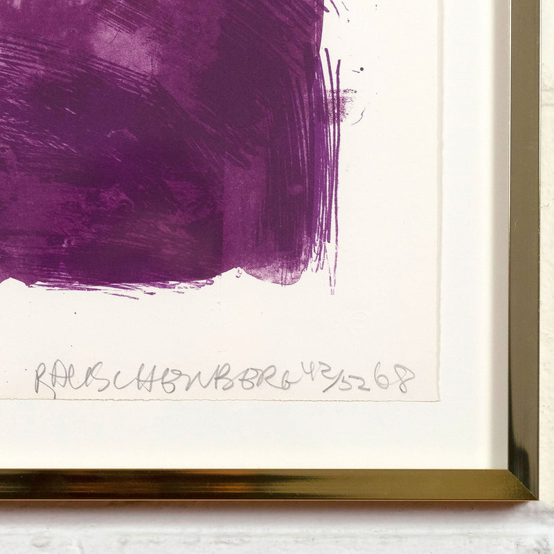 Robert Rauschenberg Flowers Re-run print Caviar20