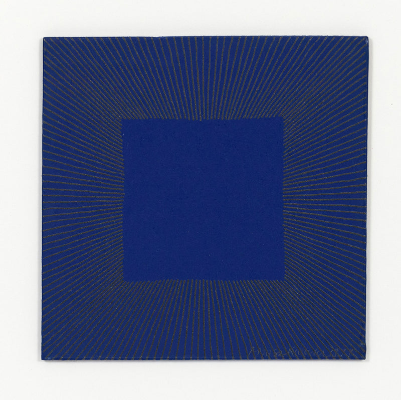 RICHARD ANUSZKIEWICZ "MIDNIGHT BLUE" SCREENPRINT, 1977