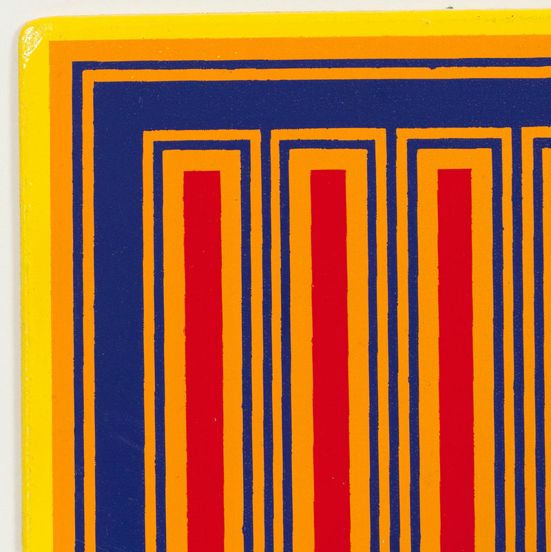 RICHARD ANUSKIEWICZ "ANNUAL TIGER" SCREENPRINT, 1983