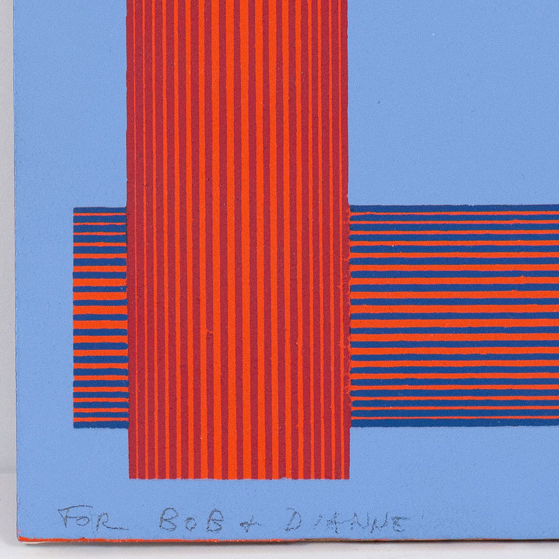 RICHARD ANUSZKIEWICZ "TRANSLUMINA" SCREENPRINT, 1986