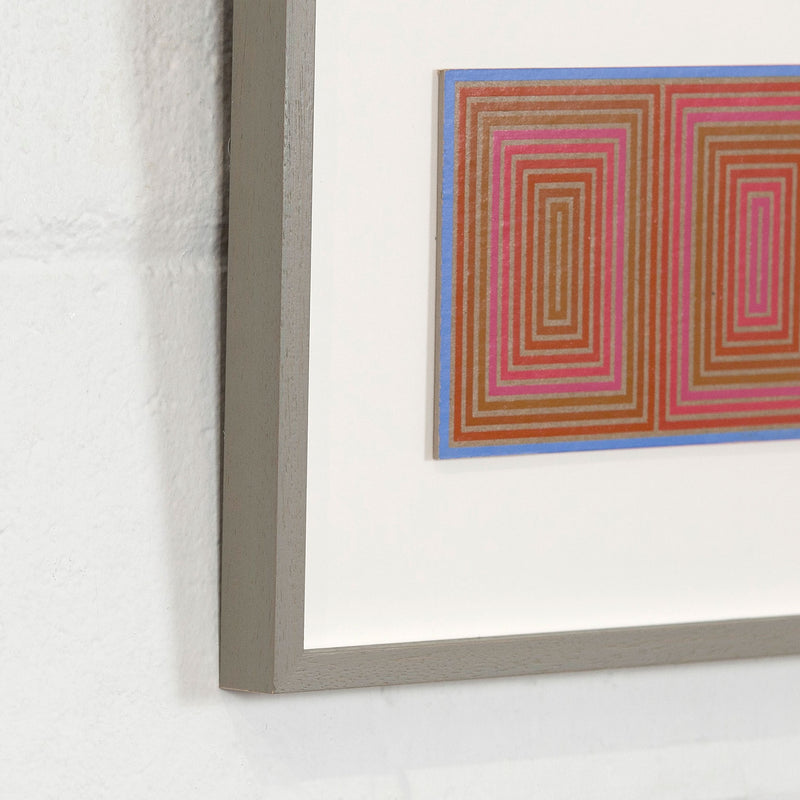 RICHARD ANUSZKIEWICZ "DOUBLE STRUCTURE" SCREENPRINT, 1973