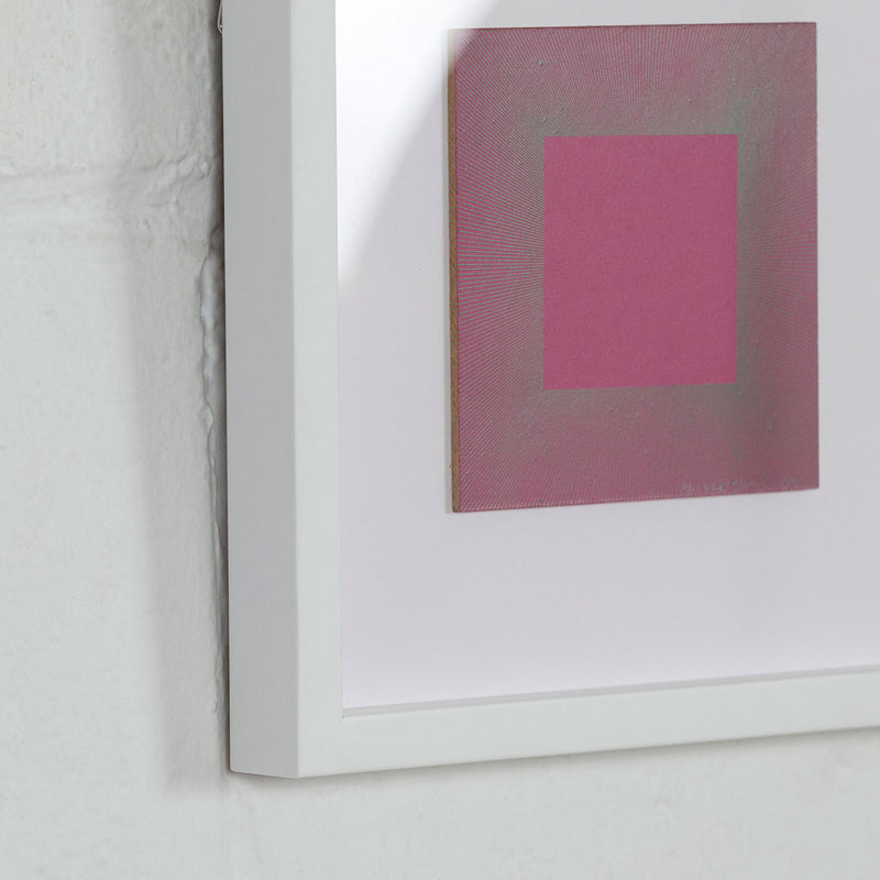 RICHARD ANUSZKIEWICZ "MAGENTA" SCREENPRINT, 1979