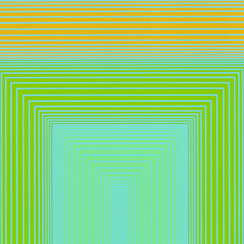 RICHARD ANUSZKIEWICZ "ROSAFIED" SCREENPRINT, 1971