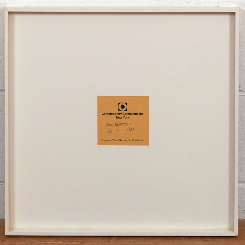 RICHARD ANUSZKIEWICZ "SPECTRAL 9 E" SCREENPRINT, 1969