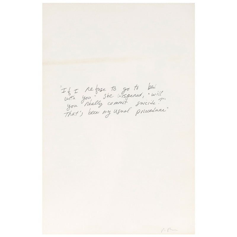 Richard Prince Suicide Jokes 1989