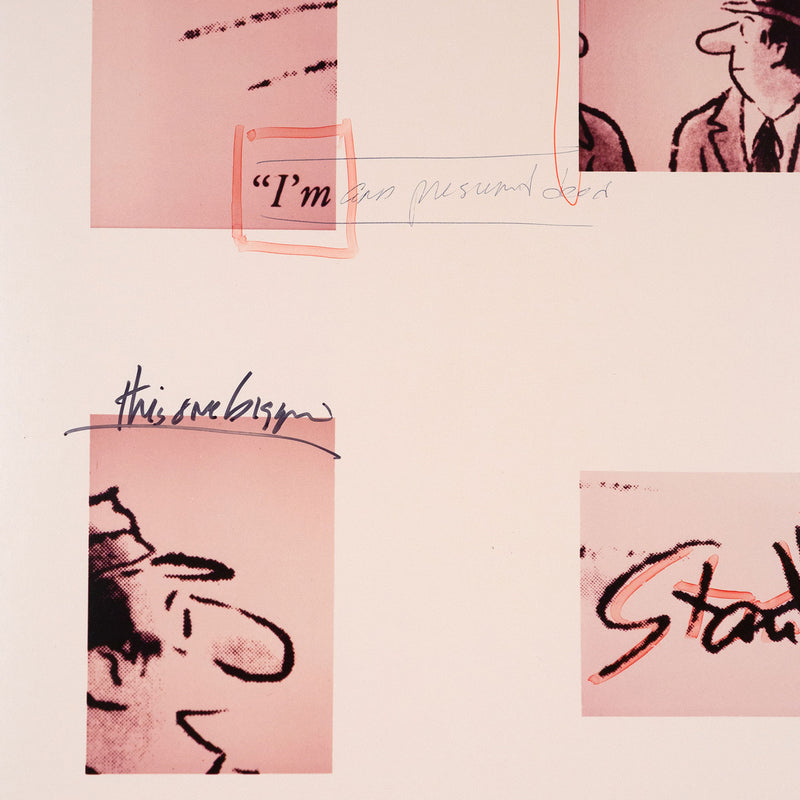 Richard Prince, Missing or Presumed Dead Joke,  Marker and pen on ektacolor photographs, 1986, Caviar20