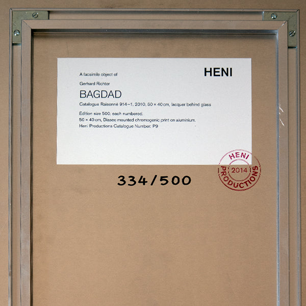 GERHARD RICHTER "BAGHDAD: 914-1", 2010