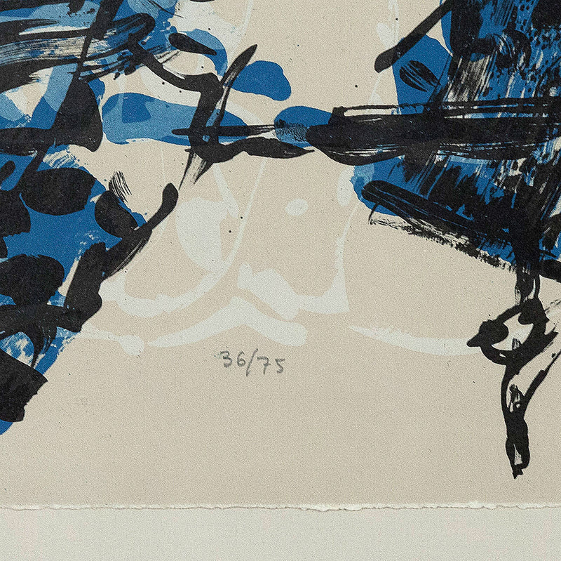 JEAN-PAUL RIOPELLE "ALBUM 67" LITHO, 1967