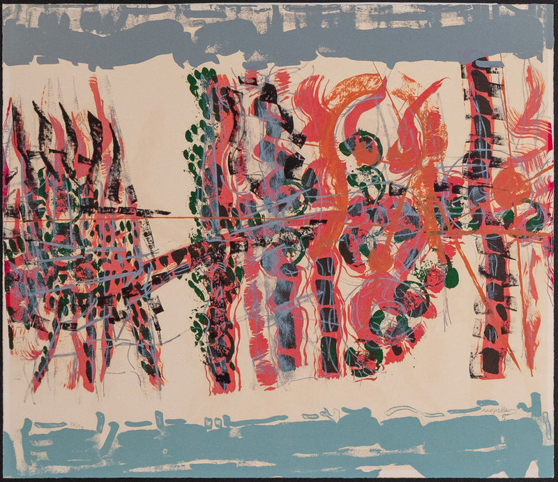 Jean-Paul Riopelle, Le Couchant, Lithograph, 1979, Caviar20