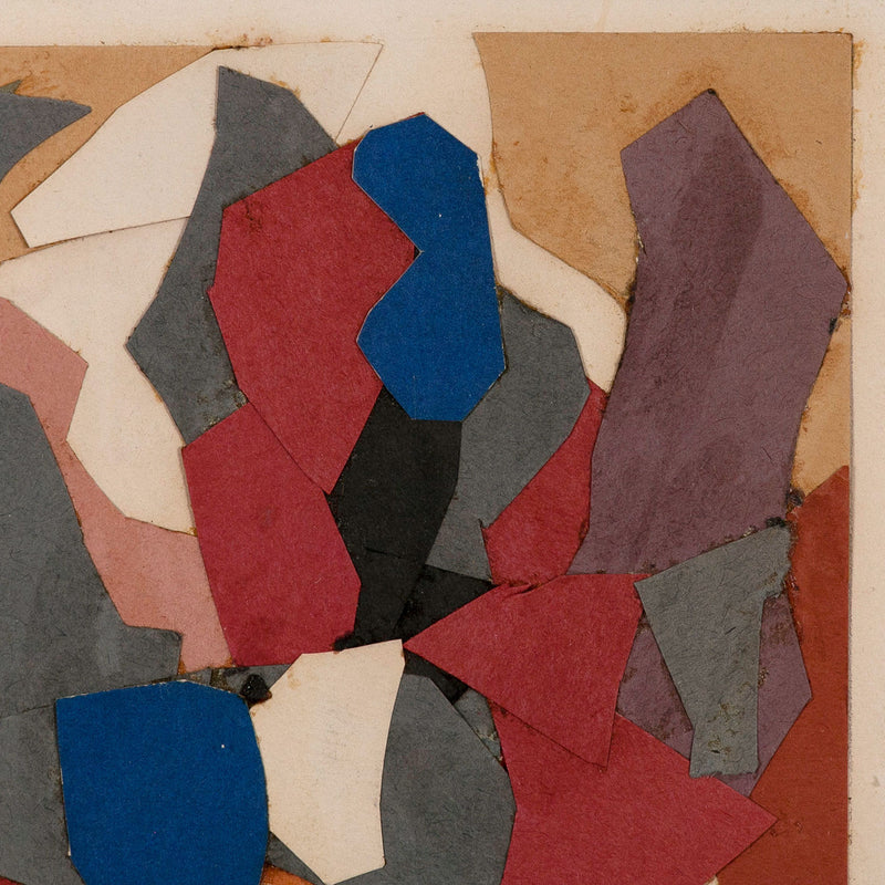 ROBERT GOODNOUGH "COLLAGE FOR A STAINED GLASS WINDOW", 1965