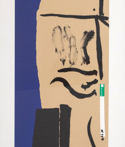 ROBERT MOTHERWELL "AMERICA-LA FRANCE VIII" LITHOGRAPH, 1984