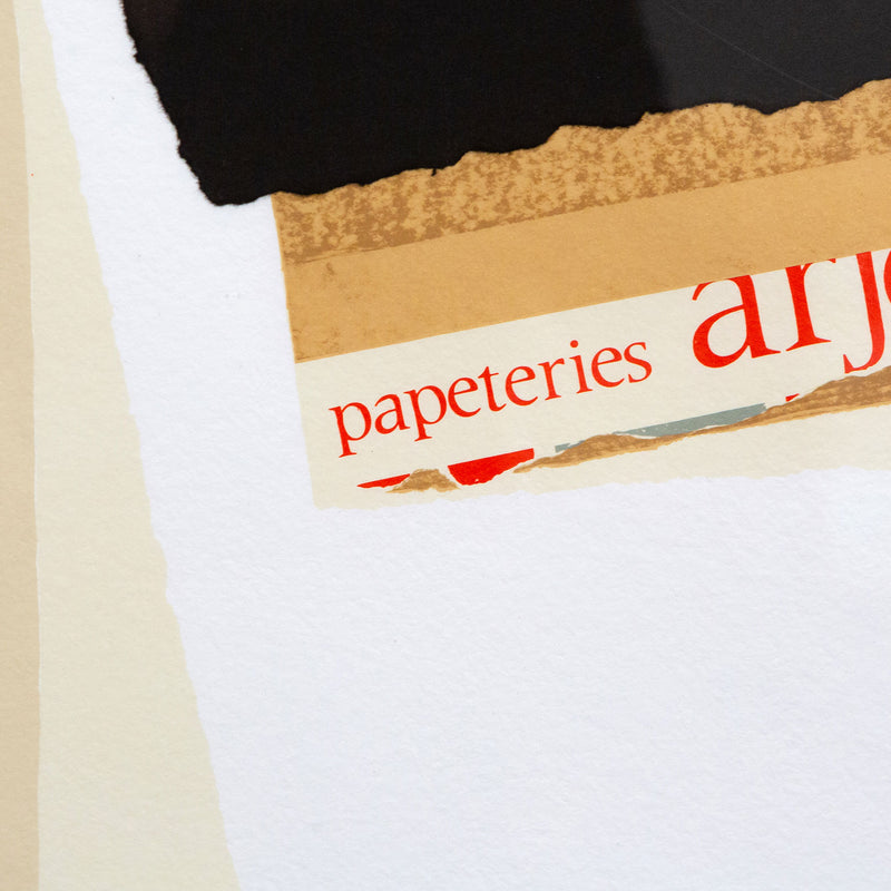 Robert Motherwell, America La France Variations IV, Lithograph, 1984, Caviar20