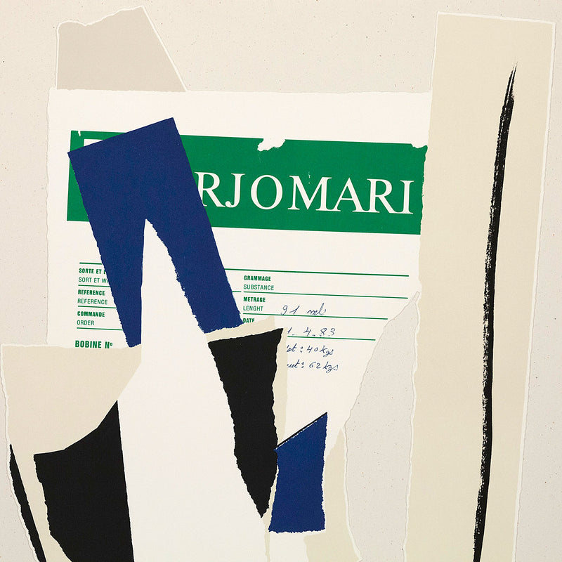 Robert Motherwell, America- LA France Variations IX, Lithograph, 1984, Caviar20 Prints