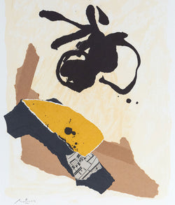 Robert Motherwell, Carpeta, Untitled, from: 12th Anniversary Galeria Joan Prats 1976-88 Portfolio, Lithograph, 1986, Caviar20, Caviar20 prints