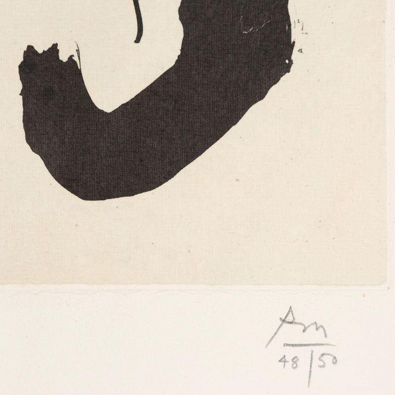 Robert Motherwell, Octavio Paz Suite, 1987, Caviar20, Composition XXV